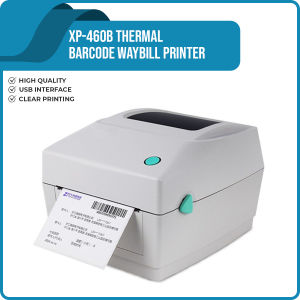 OC-460B A6 Size Thermal Waybill Printer Bluetooth/USB Heavy Duty with 600pcs Waybill Sticker Business Materials Printing