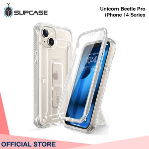Supcase Unicorn Beetle Pro Rugged Case for iPhone 14 Pro/14 Pro Max/14Plus/14/13 (With Built-in Screen Protector and Built-in Kickstand) Shock-Absorbing TPU Full Cover