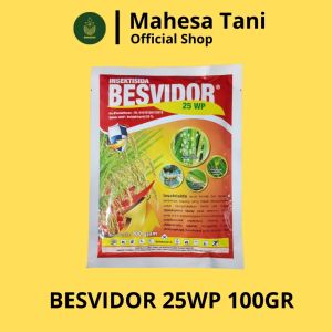 INSEKTISIDA BESVIDOR 25WP KEMASAN 100 GRAM UNTUK HAMA ULAT GAYAK