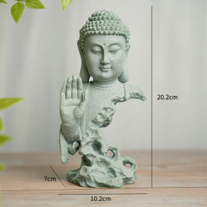 Buddha Statue For Home Meditation Zen Garden Decorative Figurines Bonsai Micro Landscape Feng Shui Fish Tank Aquarium Decor