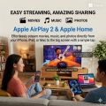 [Free Setup] QLED Smart TV 32 43 inch Google TV Apple AirPlay Digital TV Netflix YouTube Dual WiFi Google Play. 