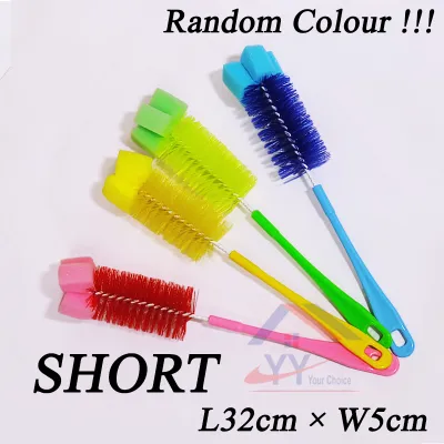 Berus Botol Susu /Bottle Cleaning Brush with Sponge |Baby Bottle Brush Cup & Mug Cleaner| Kitchen Cleaning Tool 奶瓶刷 带海绵 杯子 清洁刷