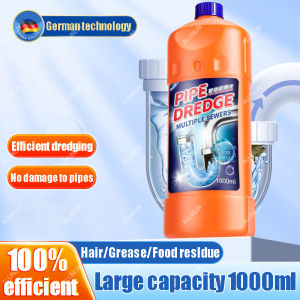 1 bottle outperforms 3 bottles combined👍Miga Dly Sink Declogger Drainage Pipe Clog Remover 1000ml Heavy Duty Clogged Shower Drain Baradong Drainage Dirt Remover In Clogged Drains Toilet Bowl Drainage Cleaner Toilet Declogger