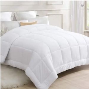 Homemazing Ph Comforter Blanket with Foam Hotel Quality | Comforter for Double Size | Comforter Set Queen Size Sale | Comforter Single Size | Comforter Foam for Home Resorts Condominium Beds Plain White and Sage Green