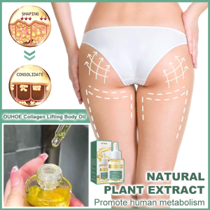 X23042002FC-OUHOE Collagen Body Oil for All Seasons High-End Skincare Enthusiasts  Mature Audience  Skin Care  Elasticity  Youthful Skin