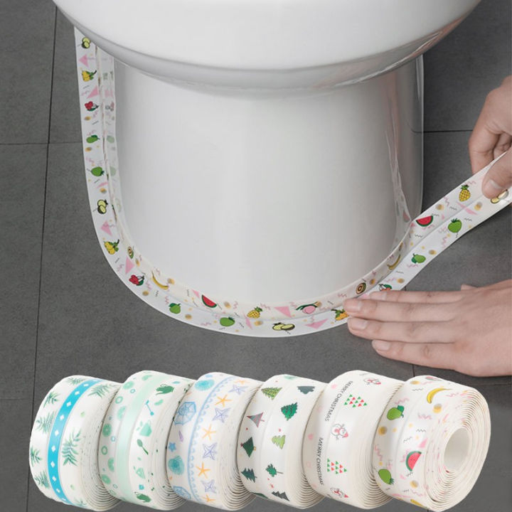 Cuộn 3m Băng Keo Dán Viền Bồn Rửa Bếp Ga Toilet (Khổ 35cm) - Băng Dính Dán  Viền Bồn Rửa Chén Chống Thấm Nước - Lazada | Lazada Việt Nam