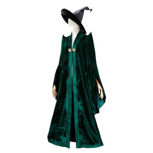 [] Professor Minerva McGonagall cos Hogwarts Headmaster Robe Halloween Costume