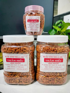 Combo muối tôm Thắm Hiếu 2 hũ 500g – Tặng 1 hũ 100g