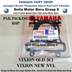 Gasket Cylinder Head Packing Pak Kop Vixion Old Vixion New NVL Asli Yamaha Surabaya