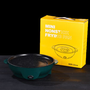 Multifunction Electric Frying Pan Skillet Non-Sticky Grill Fry Baking Roast Pan UK Plug Cooker Adjustable Temperature BBQ Cooking Kitchen Tool | Gaben Home