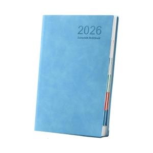 2026 Daily/Weekly/Monthly Planner Journaling Notebook PU Cover Calendar Planner For Students Office Workers And Writer