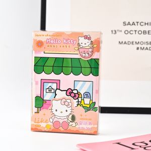 Sanrio Diy Quiet Book Kuromi Melody Cinnamoroll Children Girls Educational Diy Cut-Free Homemade Book Quiet Book Toys