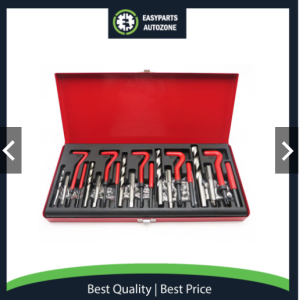 Autozone 131pcs M5 M6 M8 M10 M12 Thread Repair Insert Kit Thread Auto Repair Tool