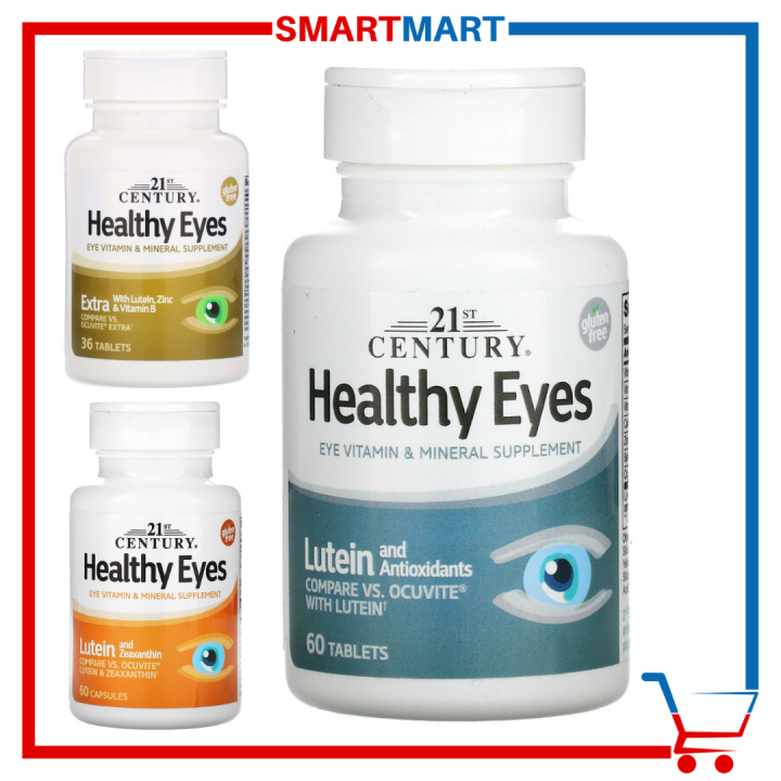 21st Century Healthy Eyes with Lutein 36 / 60 Tablets / Capsules ...