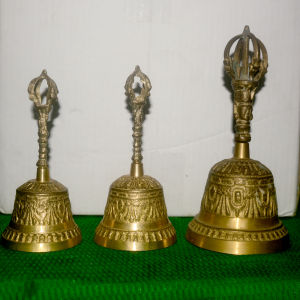 Chuông Phật Giáo Mật Tông Cầm Tay Bằng Đồng-Linh đồng Phật giáo