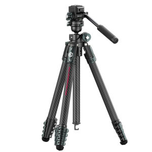 Ulanzi JJ06 Video Travel Tripod ขาตั้งกล้องวิดีโอ ระบบ Uka วัสดุคาร์บอน รับน้ำหนัก 18kg ถ่าย Topview สำหรับช่างภาพ Topview Shooting for Photographers