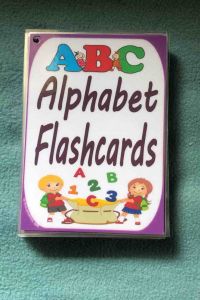 Alphabet Flashcards 26 letters laminated
