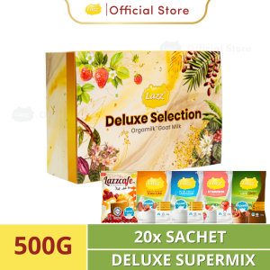 12 Box LAZZ Goat Milk 100% Original HQ | Kurma Asli Choco Strawberry Cafe Orgamilk Plus