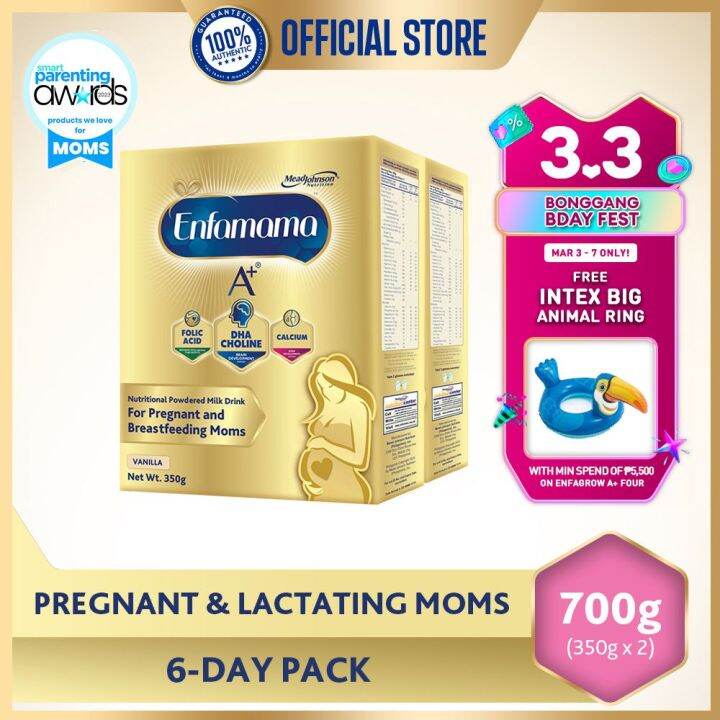 Enfamama A Vanilla 700g 350g X 2 Maternal Powdered Milk Drink For Pregnant And Breastfeeding 3524