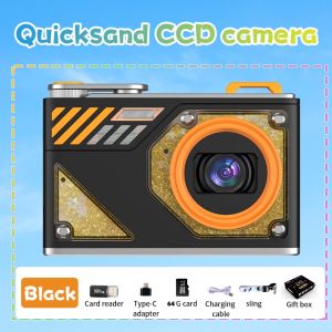 4K Digital Student Camera Auto Focus Compact Digital Photography Camera 2.8 Inch Screen Portable Travel Camera