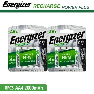 Energizer 1.2V 2000mAh AA NI-MH Rechargeable Battery For Camera Toy Mouse Flashlight NIMH Pre-charged Battery