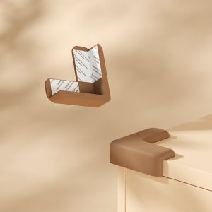 Kids Silicone Edge Corner Guards Corner Protector Right Angle Table Protection Angle Sharp Anti-collision Adhesive Tape