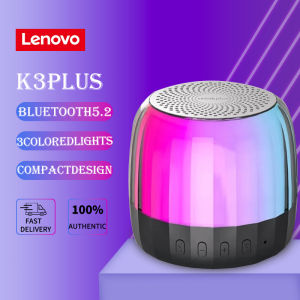 ♥ SFREE Shipping ♥ Lenovo K3PLUS Portable Wireless Bluetooth Speaker super bass speaker bluetooth Support TF Card