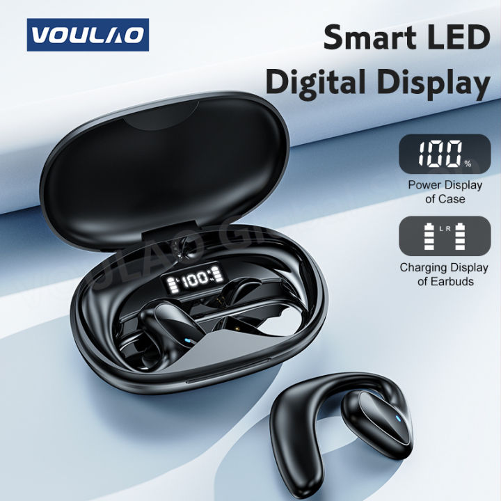 VoulaoVL9 Air Conduction Bluetooth Earphones With Mic Wireless