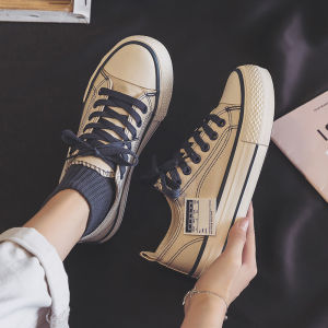 kasut perempuan style korea 【Ready Stock】Canvas Shoes for Women Korean Style Flat Simple Student Ladies Sneaker Girl Summer Fashion Shoes New Ins 2022 kasut perempuan murah dan cantik