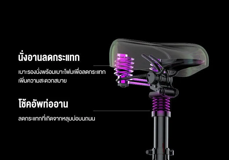 MONSPRIN Q18 สกู็ตเตอร์ไฟฟ้า ออฟโรด พับได้ scooterไฟฟ้า 55km/h ขี่40-150km ล้อ 12 นิ้ว สกุ๊ดเตอร์ไฟฟา สกูตเตอร์ไฟฟา SEALUP