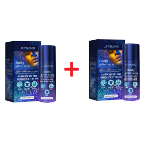 Jaysuing Glitter Spray Party Atmosphere Brightening Highlighting Glitter Spray
