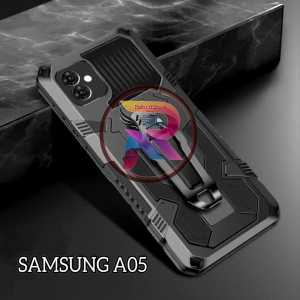Case Hp Untuk Samsung Galaxy A05 New Casing Hp Kickstand Armor Belt Clip Terbaru
