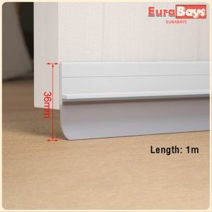 E.B. Door Bottom Sealing Strip 1m Insectproof Windproof Soundproof Window Sealing Strip