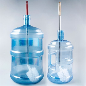 Stainless Steel Pole Bucket Brush Deep Clean Scrub Brushes Mineral Water Bucket Brush