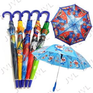 Childrens umbrella,Kids Cartoon Character Umbrella with Cover - Windproof Sun Protection