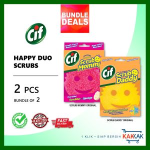 [BUNDLE] Cif Scrub Daddy & Mommy | Bundle of 2