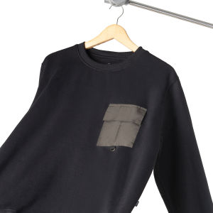 Otsky Crewneck Pocket Black