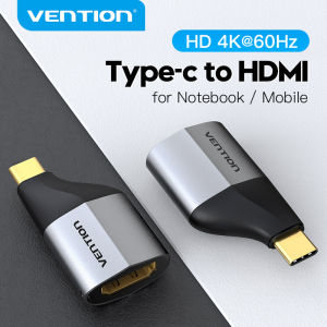 Vention USB Type C HDMI Adapter USB C to HDMI 2.0 Adapter 4K 60Hz UHD Smart Security Chip For  Laptop Samsung Galaxy S10/S9 Huawei Mate 20 P20 Tablet To TV Monitor Type C To HDMI Adapter