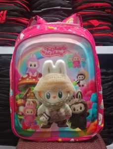 Tas Labubu Tas Sekolah Tas Viral 2024 - Terdapat lampu LED untuk model tertentu