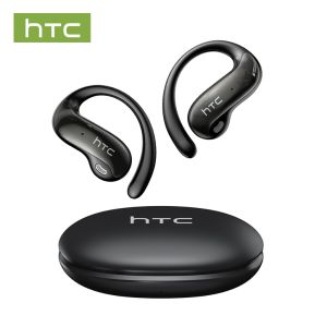 HTC NE19 AI Translation Earbuds Smart Real-Time Translation Wireless Earphones  Wireless Bluetooth Earphone OWS Open Earbuds Bluetooth 6.0 IPX7 Waterproof Sport Headset With Microphone