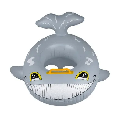 Baby Swimming Ring Inflatable Baby Float Seat Cute Yellow Duck Children Beach Party Water Toys Safety Boats Under 6 Years Old Girls Kids Swim Circle PoolToys 游泳圈 | Cute Baby