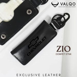 [VALQO] ZIO mr Gantungan kunci kulit sapi untuk Mobil Motor STNK