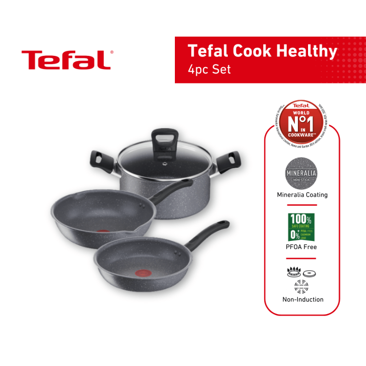 Tefal Cook Healthy 4-piece Set