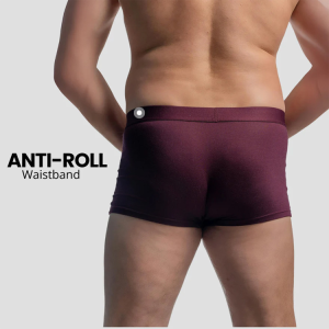 Mens Underwear Zero Distance Boxer Briefs not Tight Senseless Colorfast Light and Thin Breathable