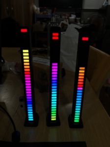 Đèn Led Rgb Điều Khiển Qua Giọng Nói Bằng Nhựa Cổng Usb Có Thể Điều Chỉnh Gắn Trong Xe Hơi
