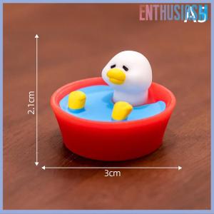 【Enthusiasm】🌟🌟【Hot Sale】🎈 Miniatures Figurines Cute White Duck Animal Micro Landscape Ornaments For Home Desk Decoration Gardening Accessories