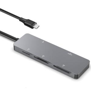 TypeC3.0 Multiple Reader for CFast CF XD SDTF Cards with Fast Speed Data Transfer