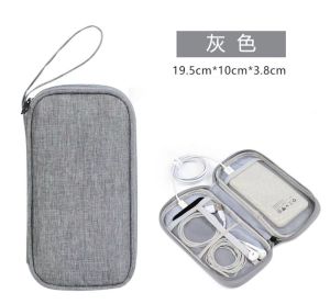 Electronic Organizer Waterproof Travel Cable Organizer Bag Portable Travel U disk hard drive headset multi-function Electronic Accessories Storage Bag