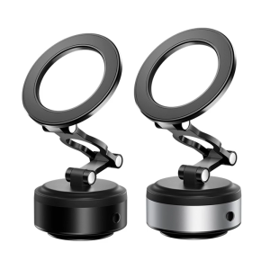 Car Phone Stand Bracket Rack With Powerful Magnets & Vacuum Suction Capability for Easy Storage Safe Driving Experience