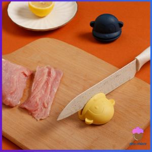 First Chioce  หินลับมีด มินิ หน้าการ์ตูน หินลับมีดทำครัว ลับคมกรรไกรได้ สปอตสินค้า Cartoon whetstone